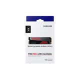 SAMSUNG 990 PRO NVMe 4TB con Dissipatore di calore, SSD interno Black