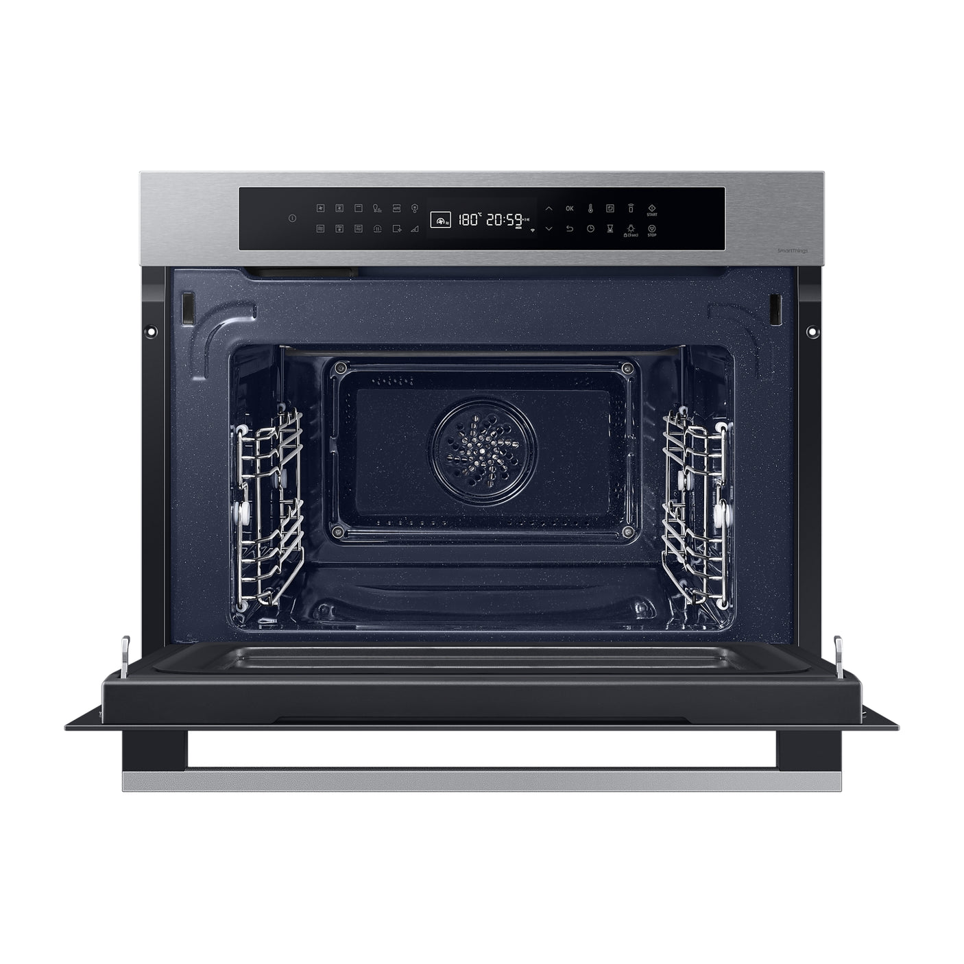 SAMSUNG Forno Multifunzione Plus con microonde compatto Serie 4 50l NQ5B4363EBS