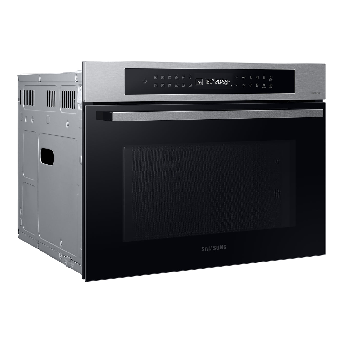 SAMSUNG Forno Multifunzione Plus con microonde compatto Serie 4 50l NQ5B4363EBS