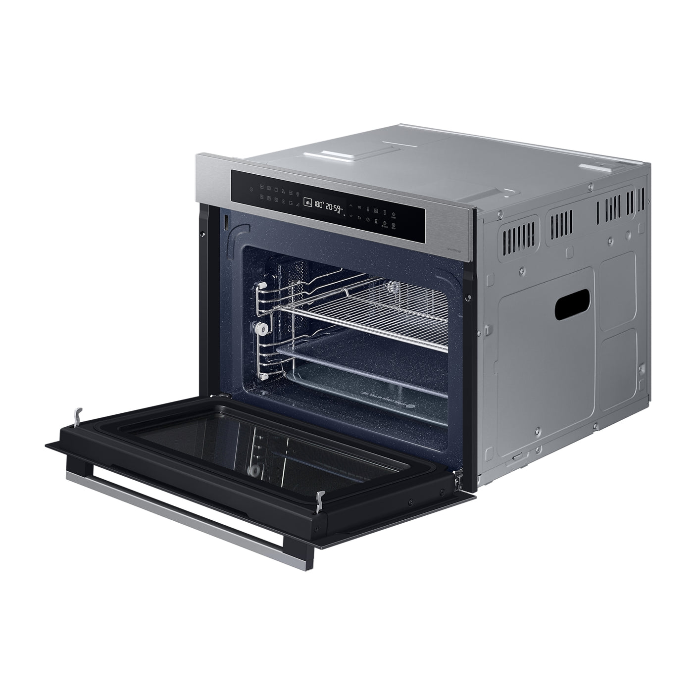 SAMSUNG Forno Multifunzione Plus con microonde compatto Serie 4 50l NQ5B4363EBS