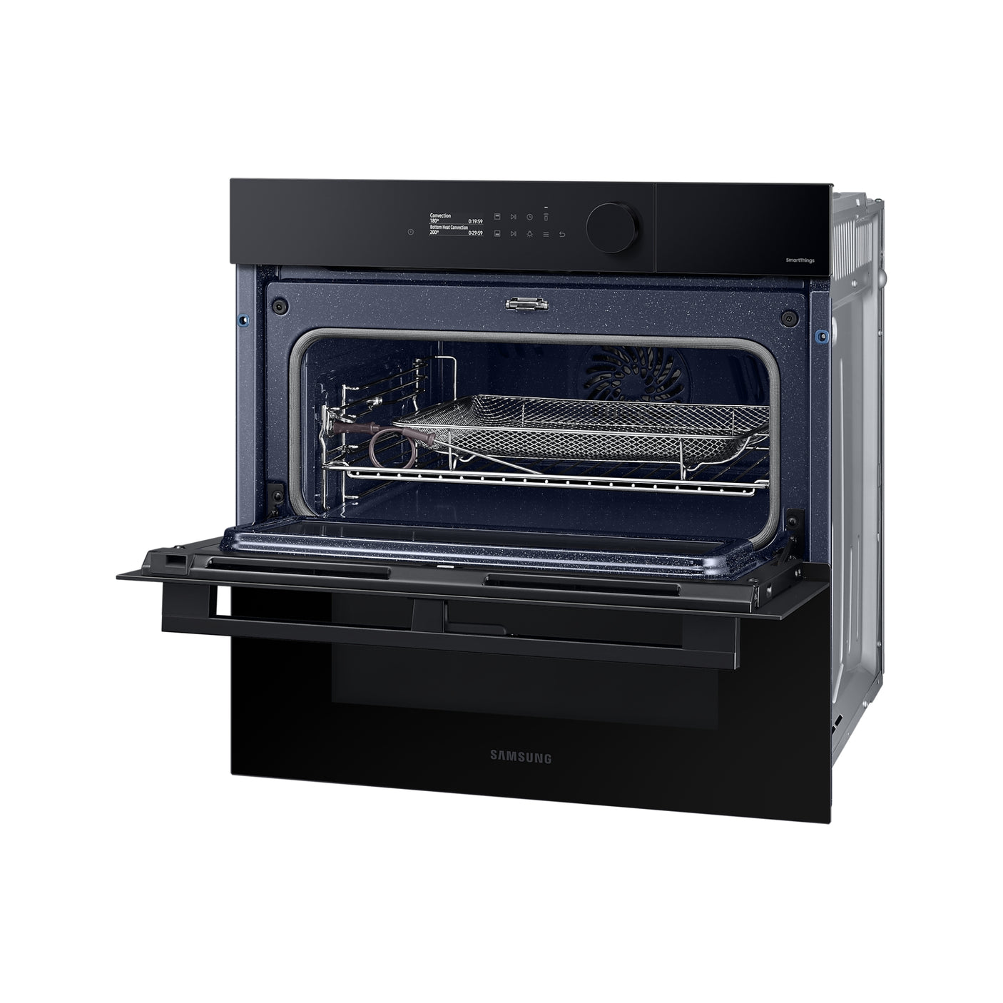 SAMSUNG Forno a Vapore Dual Cook Flex Steam Serie 5 76L NV7B5770WBK