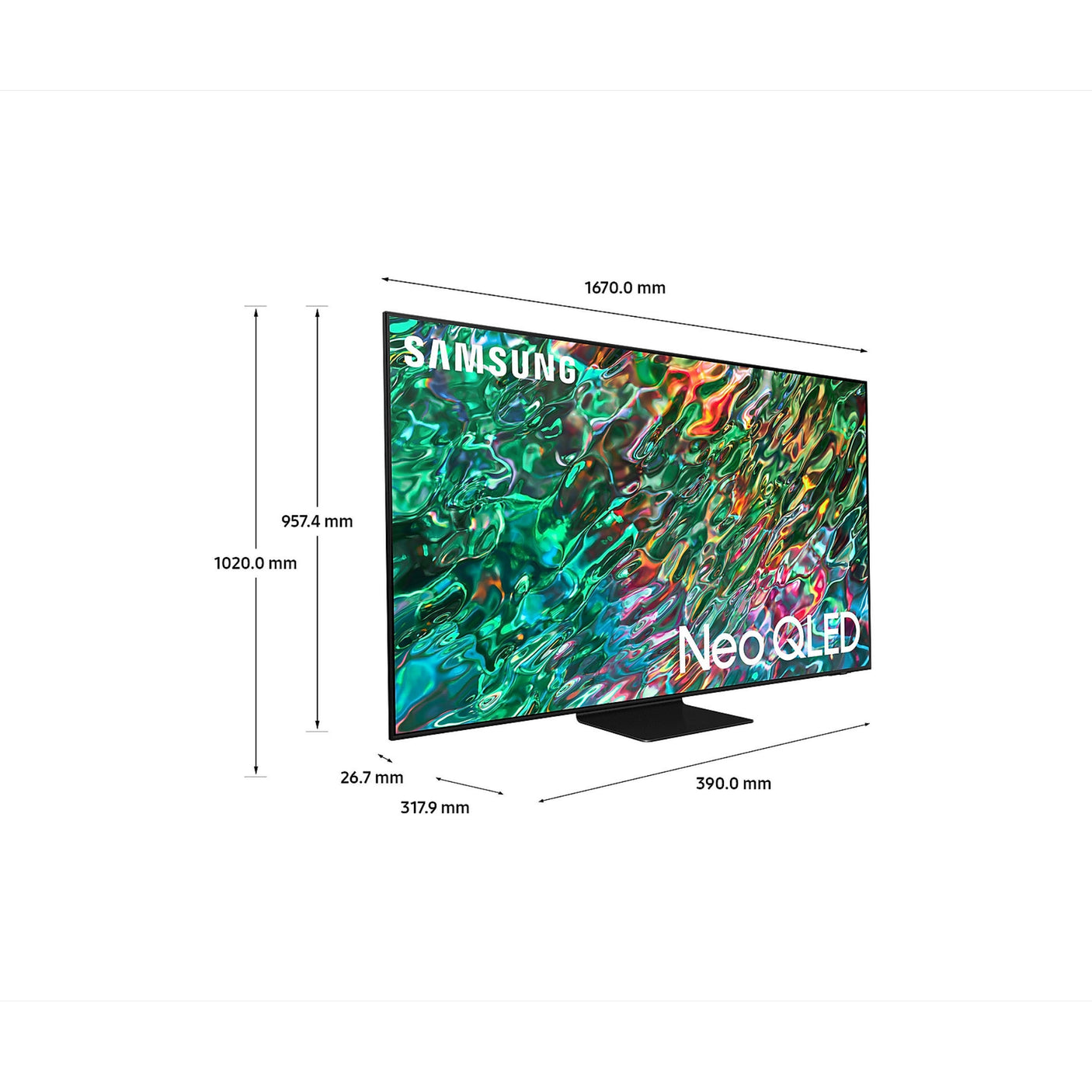 SAMSUNG Neo QLED 4K 75" QN90B TV 2022
