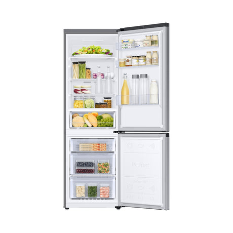 SAMSUNG Frigorifero Combinato EcoFlex AI 1.85m 344L Silver (RB34C671DSA/EF)
