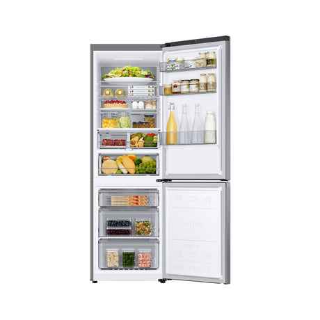 SAMSUNG Frigorifero Combinato EcoFlex AI 1.85m 344L Metal Inox (RB34C775CS9/EF)