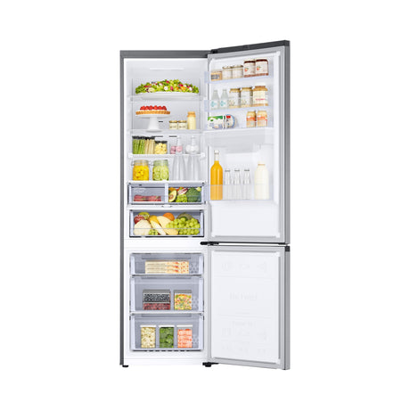 SAMSUNG Frigorifero Combinato EcoFlex AI 2m 386L Silver Inox (RB38C634DSA/EF)