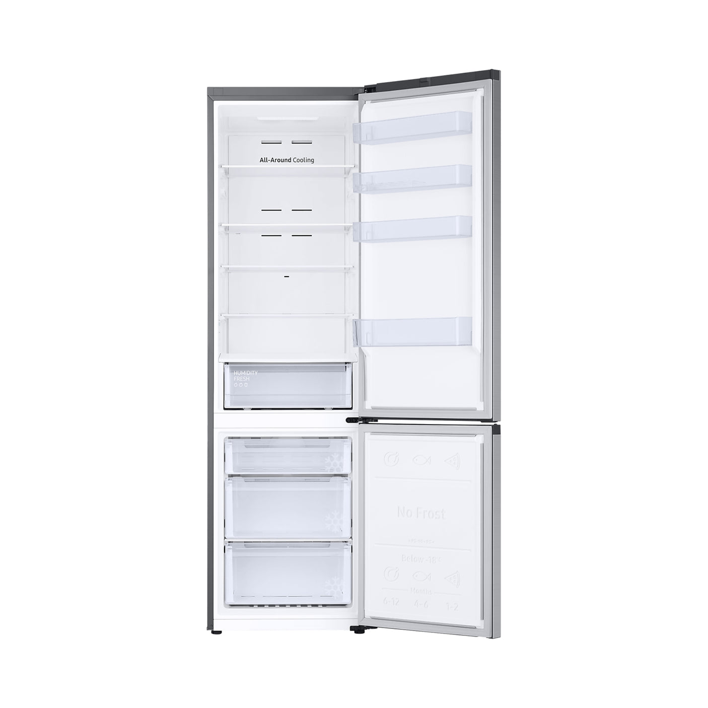 SAMSUNG Combinato Titanium Silver (RB38T600DSA/EF)