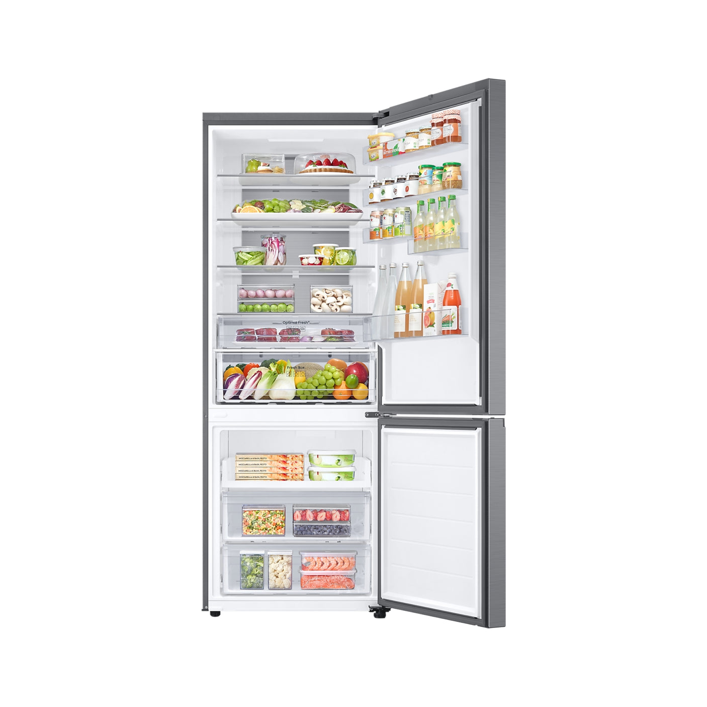 SAMSUNG Frigorifero Combinato FIRST 75 AI largo 75cm Total No Frost 538L Refined Inox (RB53DG703DS9EF)
