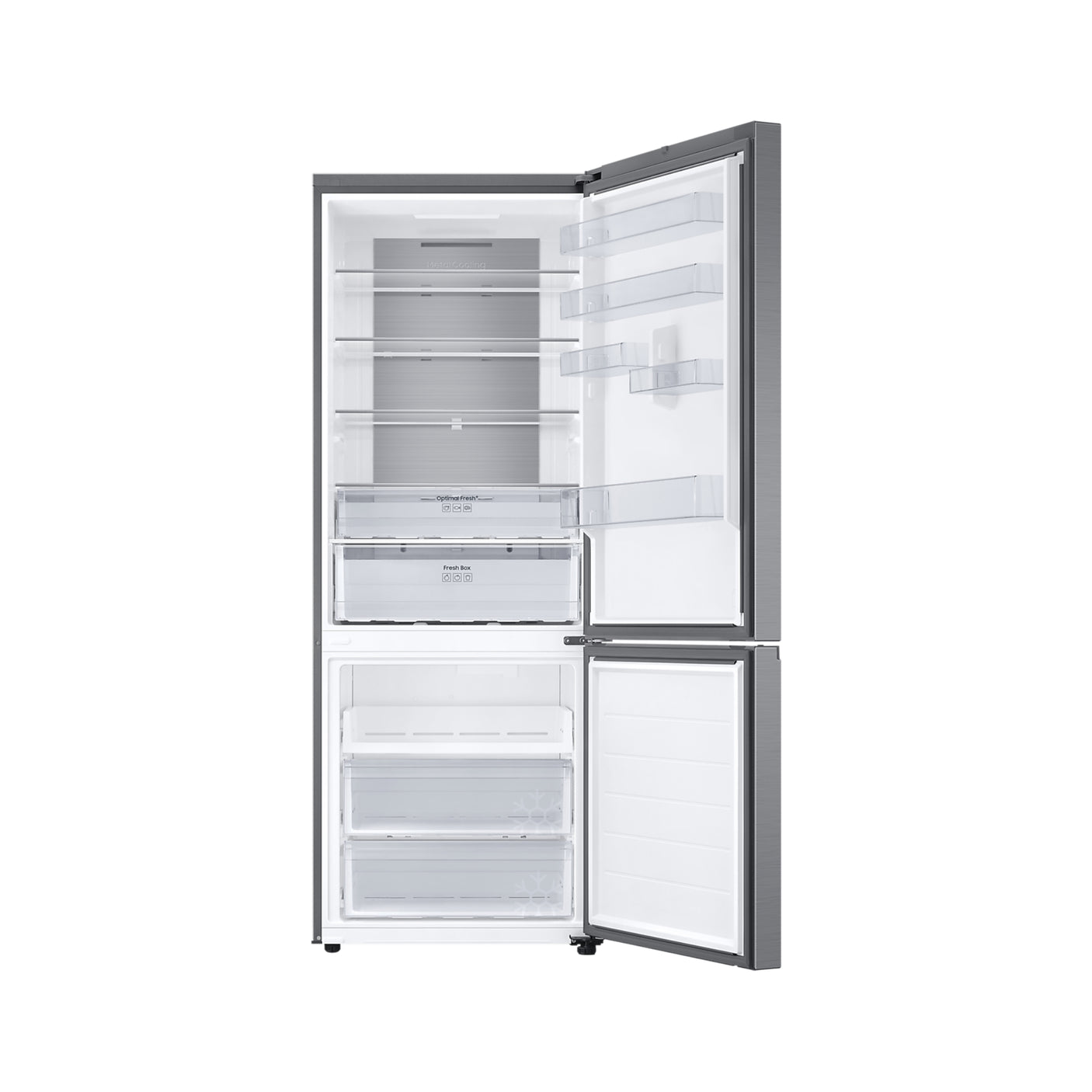 SAMSUNG Frigorifero Combinato FIRST 75 AI largo 75cm Total No Frost 538L Refined Inox (RB53DG703DS9EF)