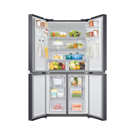 SAMSUNG Frigorifero 4 Porte Slim 488L Black (RF48A400EB4/EF)