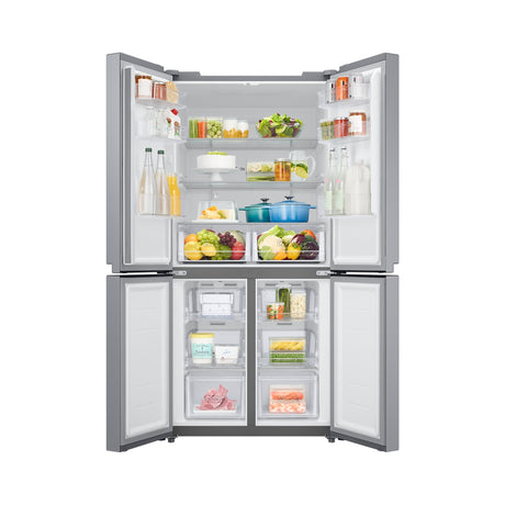 SAMSUNG Frigorifero 4 Porte Slim 488L Silver (RF48A400EM9/EF)