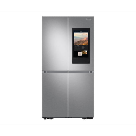SAMSUNG Frigorifero 4 Porte Family Hub AI con Beverage Center 636L Inox Spazzolato (RF65DG9H0ESREF)