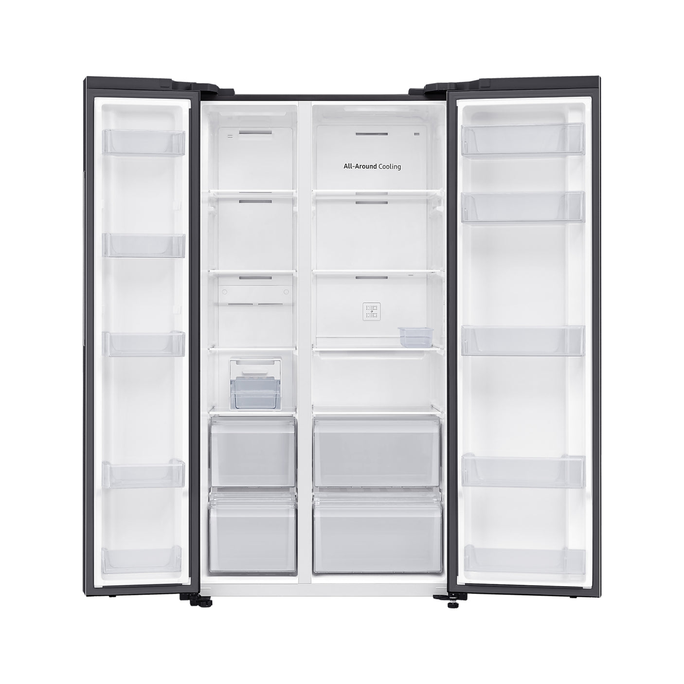 SAMSUNG Frigorifero Side by Side Air Space AI 655L Antracite (RS62DG5003B1EF)