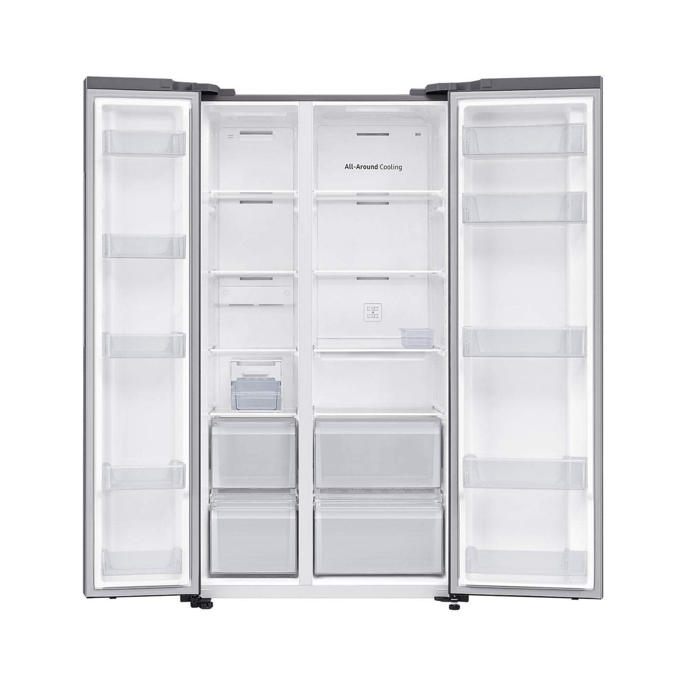 SAMSUNG Frigorifero Side by Side Air Space AI 655L Metal Inox (RS62DG5003S9EF)