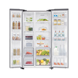 SAMSUNG Frigorifero Side by Side Air Space AI 655L Metal Inox (RS62DG5003S9EF)