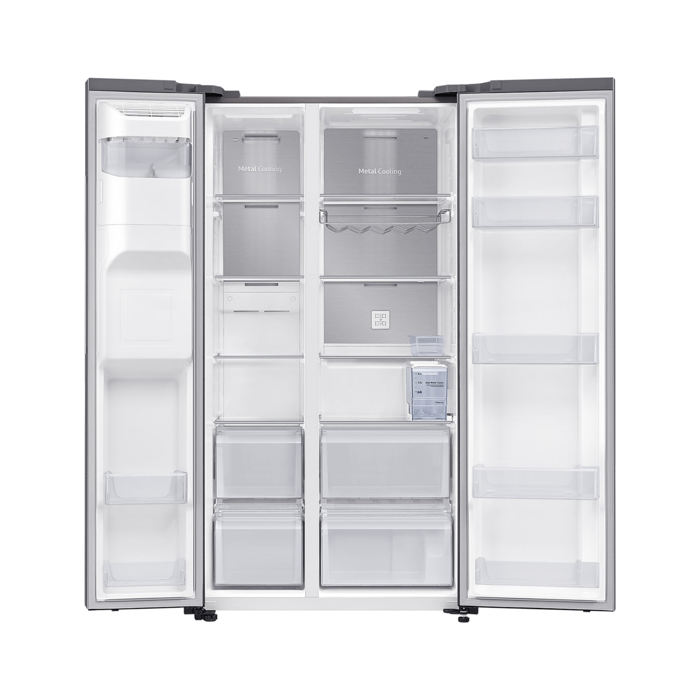 SAMSUNG Frigorifero Side by Side Air Space AI 635L Inox (RS64DG53M3SLEF)