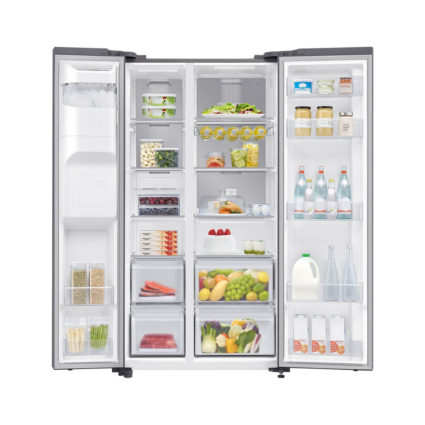 SAMSUNG Frigorifero Side by Side Air Space AI 635L Inox (RS65DG54M3SLEF)