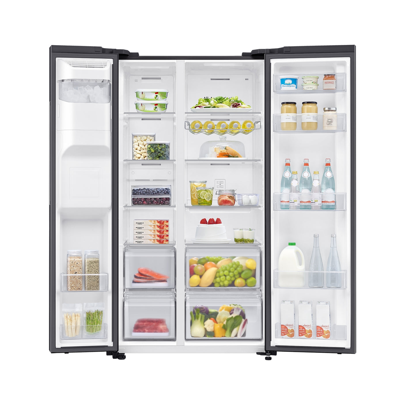 SAMSUNG Frigorifero Side by Side Air Space AI 635L Antracite (RS65DG54R3B1EF)