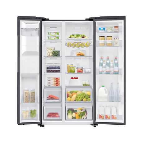 SAMSUNG Frigorifero Side by Side Air Space AI 635L Antracite (RS65DG54R3B1EF)