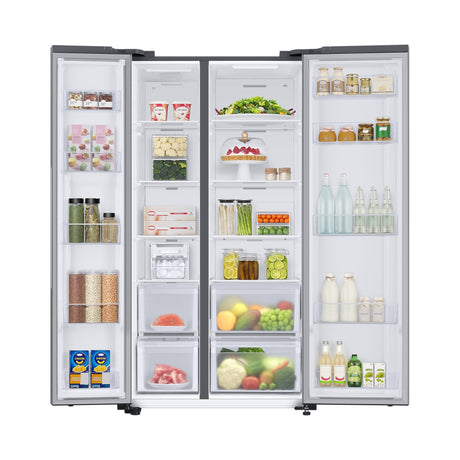 SAMSUNG Side by Side Serie 8000 Silver (RS66A8101SL/EF)