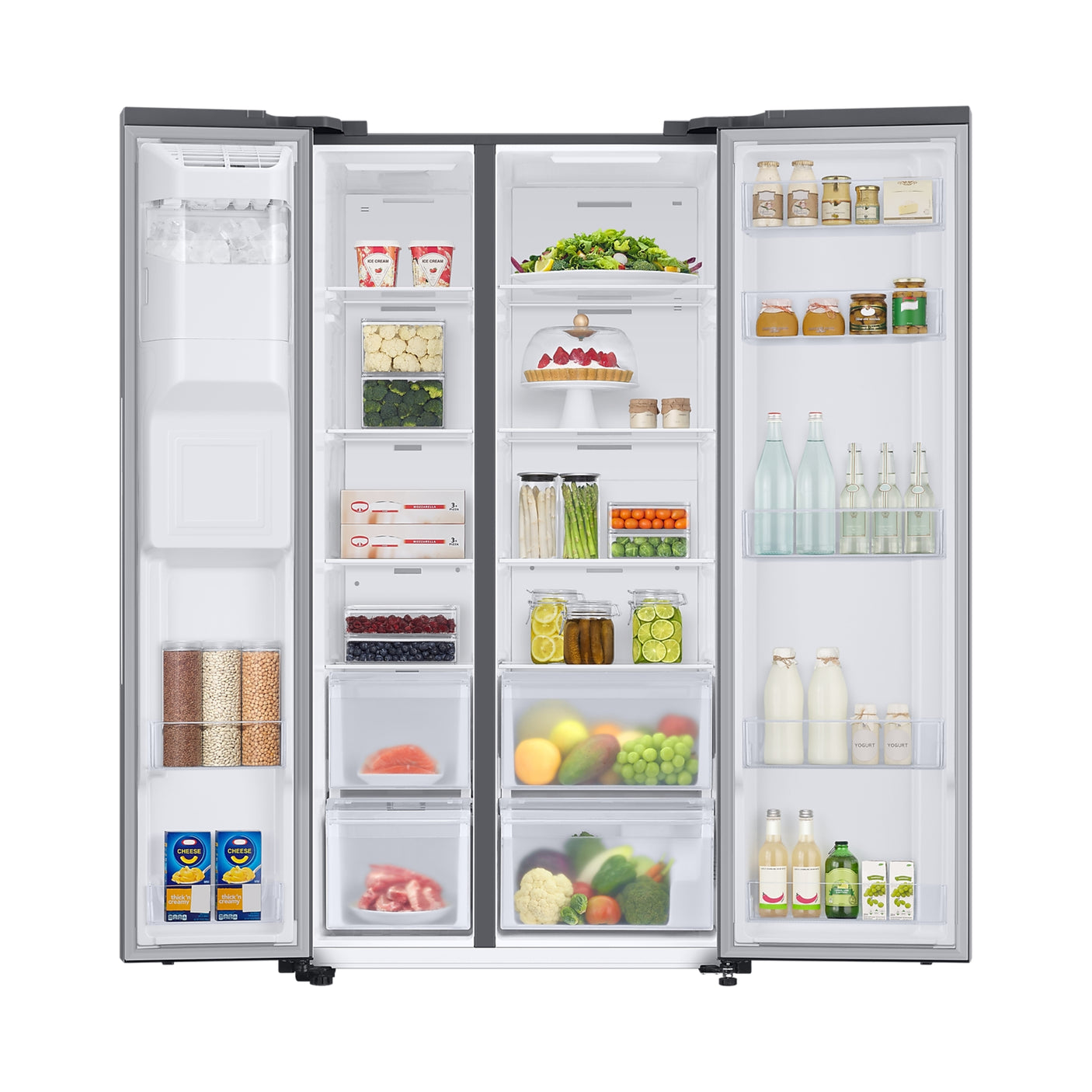 SAMSUNG Frigorifero Side by Side Serie 8000 634L Silver (RS67A8810S9/EF)