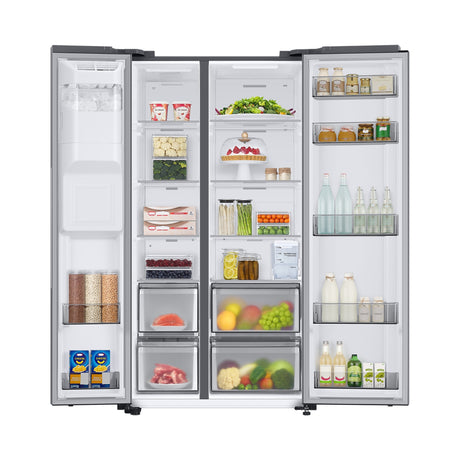 SAMSUNG Frigorifero Side by Side Serie 8000 634L Silver (RS68A8522S9/EF)