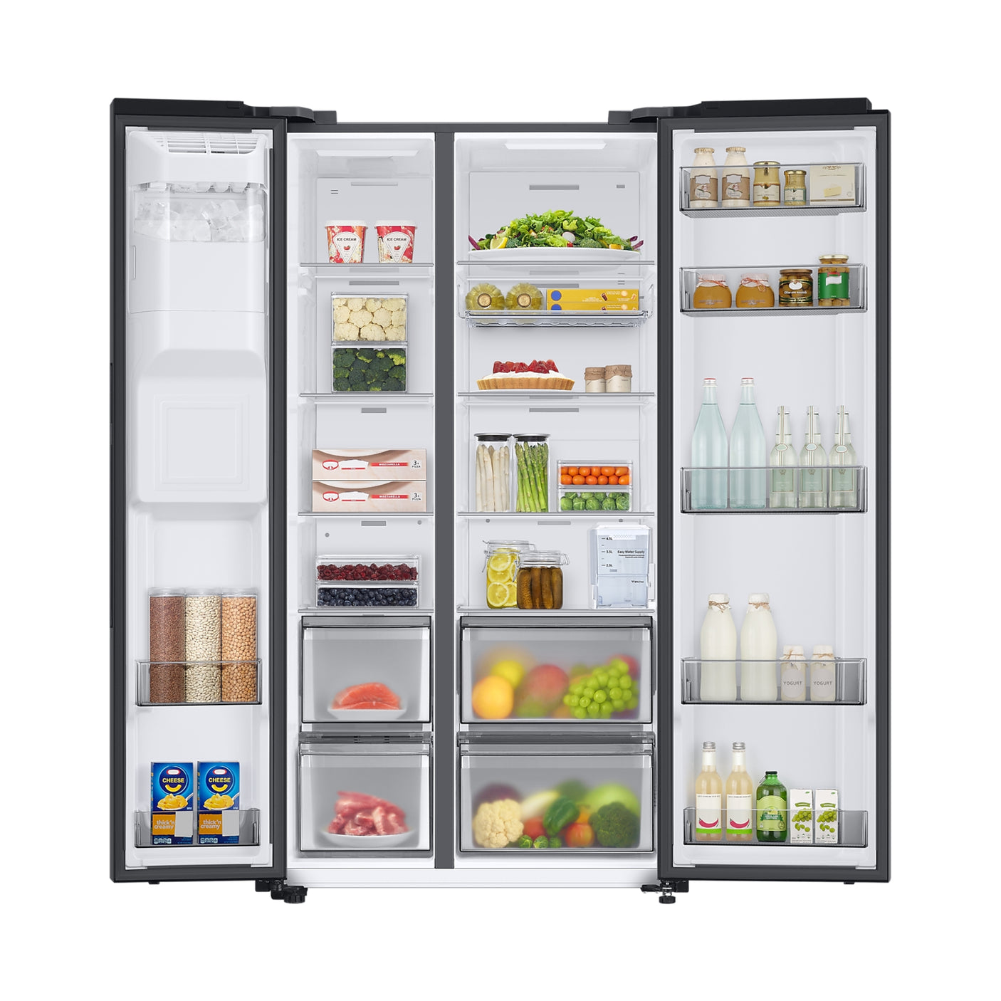 SAMSUNG Frigorifero Side by Side Serie 8000 634L Antracite (RS68A8531B1/EF)