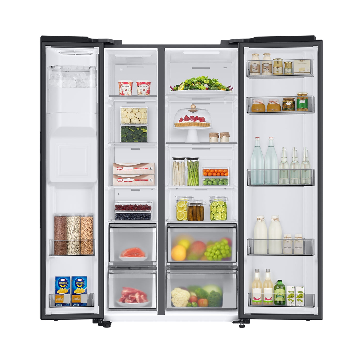SAMSUNG Frigorifero Side by Side Serie 8000 634L Antracite (RS68A8821B1/EF)
