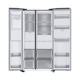 SAMSUNG Frigorifero Side by Side Family Hub 614L Silver (RS6HA8891SL/EF)