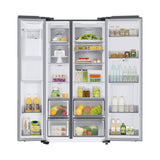 SAMSUNG Frigorifero Side by Side Family Hub 614L Silver (RS6HA8891SL/EF)