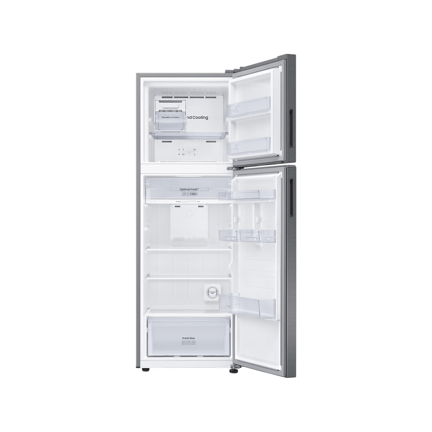 SAMSUNG Frigorifero Doppia Porta EcoFlex AI 348L Silver (RT35CG5644S9ES)