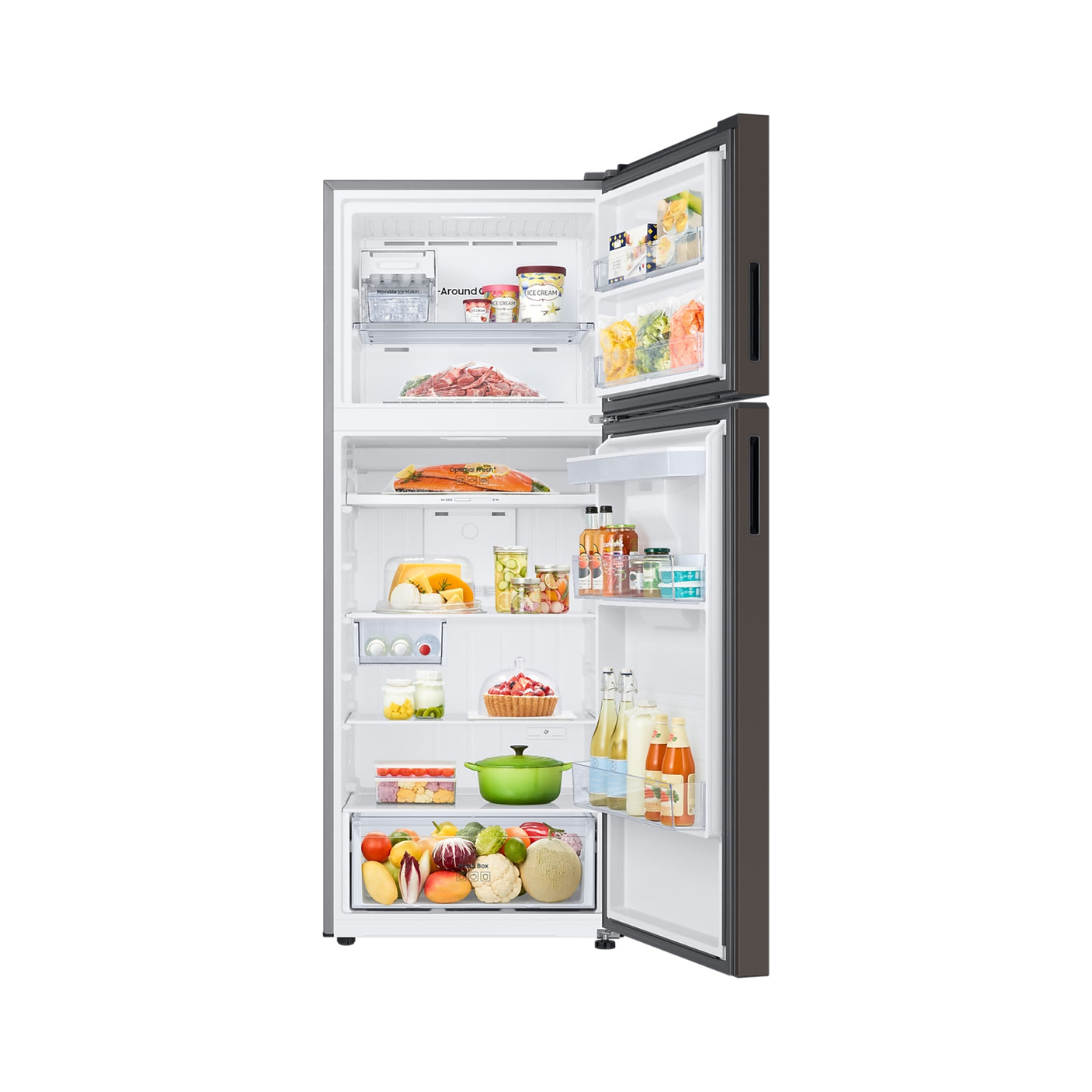 SAMSUNG Frigorifero Doppia Porta BESPOKE AI 462L Cottacharcoal (RT47CB6736C2ES)