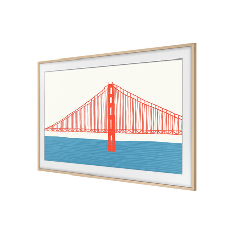 SAMSUNG Cornice 2021 The Frame 43" Beige Modern