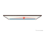 SAMSUNG Cornice 2021 The Frame 50" Marrone Modern