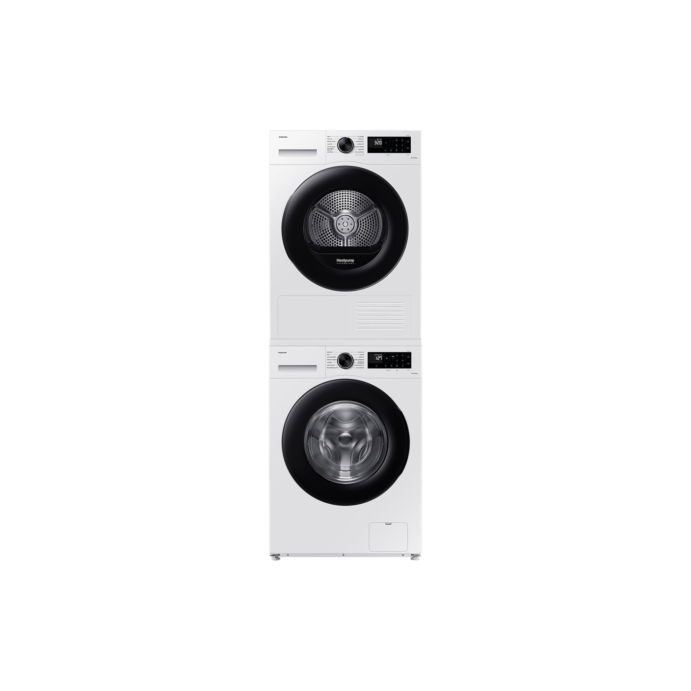 SAMSUNG Lavatrice Crystal Clean 8 kg WW80CGC04DAEET White