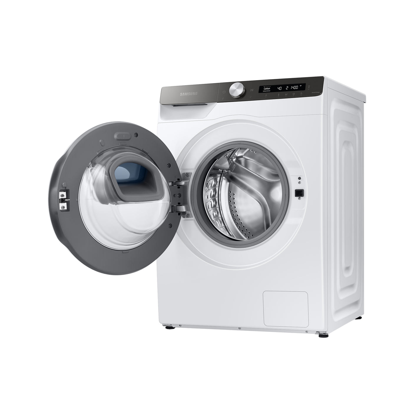 SAMSUNG Lavatrice Ai Control AddWash 8 Kg WW80T554DTT Silver