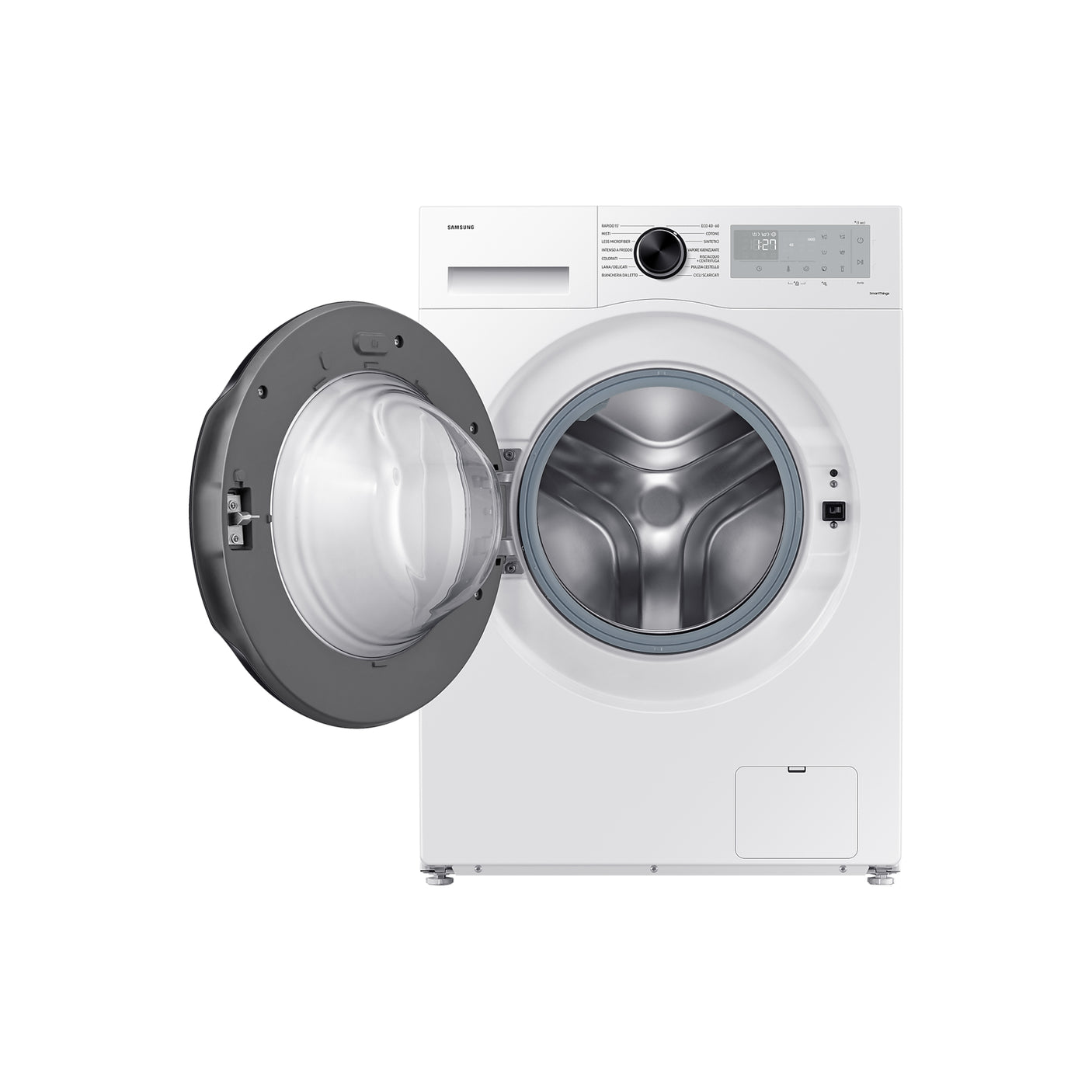SAMSUNG Lavatrice Crystal Clean 9 kg WW90CGC04DAHET White
