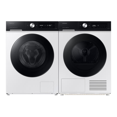 SAMSUNG Lavatrice BESPOKE AI Ecodosatore 9Kg WW90DB7U94GEU3 White